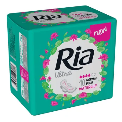 Ria Ultra Normal Plus Waterlily Pantyliners (Podpaski higieniczne)