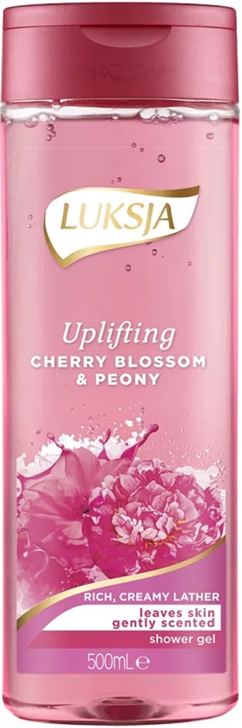 Luksja Uplifting, Shower Gel `Cherry Blossom & Peony` (Żel pod prysznic)