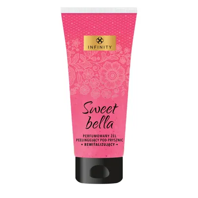 Infinity Sweet Bella, Perfumowany żel peelingujący pod prysznic, rewitalizujący
