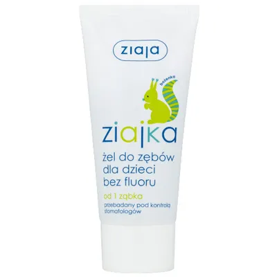 Ziaja Ziajka, Żel do zębów dla dzieci bez fluoru od 1. ząbka