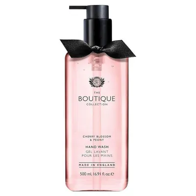 Grace Cole The Boutique Collection, Hand Wash Cherry Blossom & Peony (Mydło do rąk w płynie `Kwiat wiśni i piwonia`)