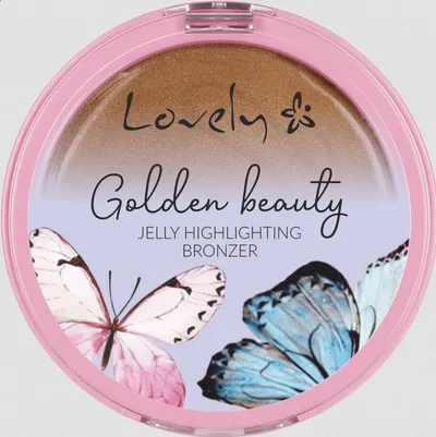Lovely Is a Butterfly, Golden Beauty Jelly Highlighting Bronzer (Bronzer do twarzy i ciała rozświetlający)
