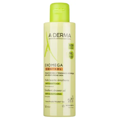 A-Derma Exomega, Huile Lavante Emolliente [Control Emolient Shower Gel] (Olejek pod prysznic)