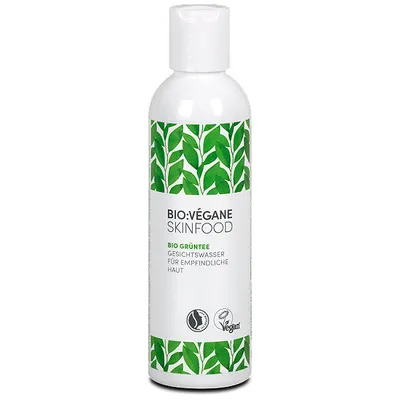 Bio Vegane Skinfood Bio Green Tee [Bio Grüntee], Gesichtswasser (Tonik z zieloną herbatą)