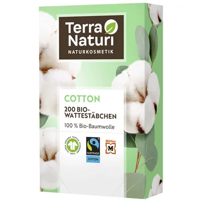 Terra Naturi Bio-Wattestabchen (Bio patyczki kosmetyczne)