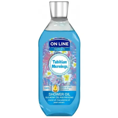 On Line Senses, Thaitian Mornings, Shower Oil (Olejkowy żel pod prysznic)