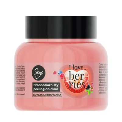 Seyo I love... Berries, Drobnoziarnisty peeling do ciała