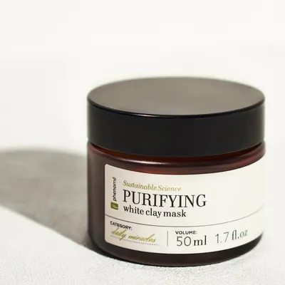 Phenomé Purifying White Clay Mask (Oczyszczająca maska do skóry tłustej i mieszanej)