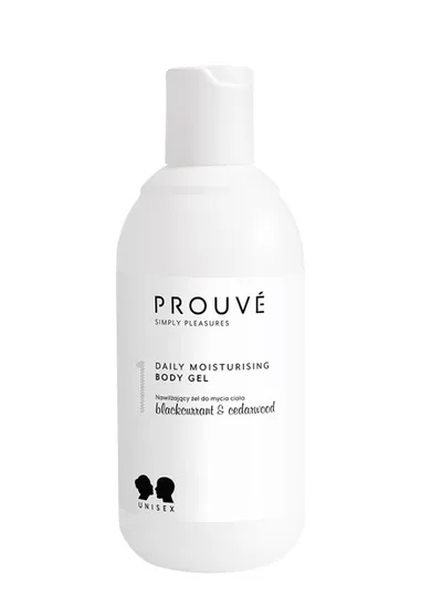 Prouve Daily Moisturizing Body Gel Blackcurrant & Cedarwood (Nawilżający żel do mycia ciała `Czarna porzeczka i drzewo cedrowe `)