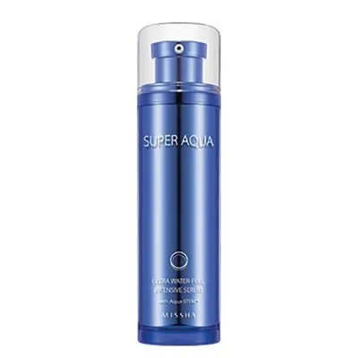 Missha Super Aqua, Ultra Water-Full Intensive Serum (Super Aqua Ultra Nawilżające Intensywne Serum)