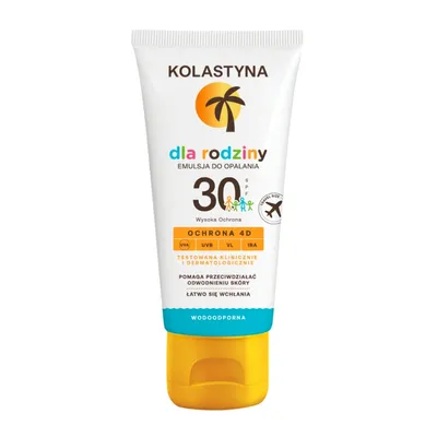 Kolastyna Dla Rodziny, Emulsja do opalania, SPF 30