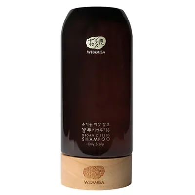 Whamisa Organic Seeds, Shampoo for Oily Scalp (Odświeżający szampon do przetłuszczającej się skóry głowy)