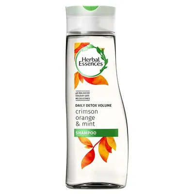 Herbal Essences Daily Detox Volume Crimson Orange & Mint Essences Shampoo (Szampon do włosów cienkich i bez objętości)