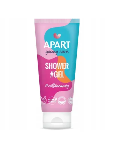 Apart Young Care, Cotton Candy, Shower Gel (Wata Cukrowa, Żel pod prysznic)