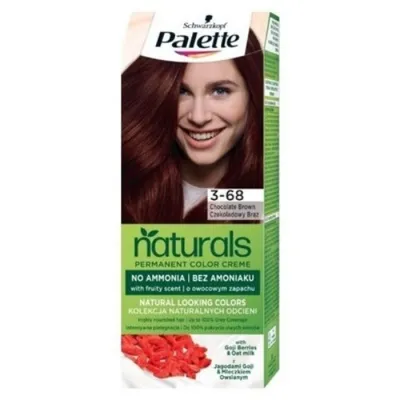 Palette Naturals, Permanent Color Creme (Farba do włosów bez amoniaku)