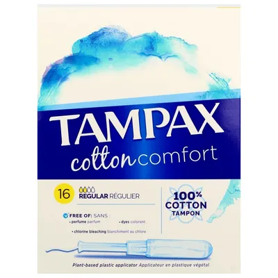 Tampax Cotton Comfort, Tampony z aplikatorem
