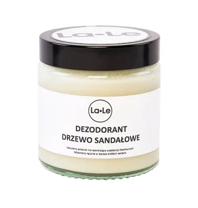 La-Le Dezodorant ekologiczny w kremie `Drzewo sandałowe`