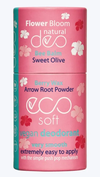 Eco Soft Natural Deo Flower Bloom Bee Balm, Sweet Olive (Ekologiczny dezodorant)
