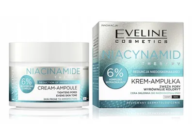 Eveline Cosmetics Niacynamid Therapy, Reduction Of Imperfections, Cream-Ampoule (Krem-ampułka do twarzy z niacynamidem redukująca niedoskonałości)