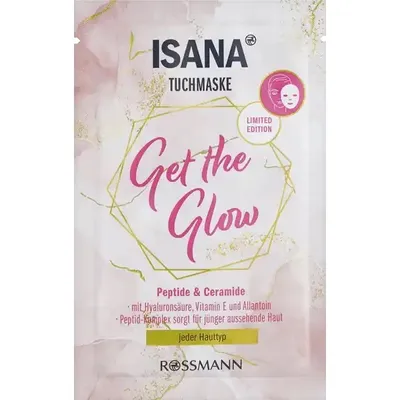 Isana Tuchmaske Get the Glow (Maska w płachcie)