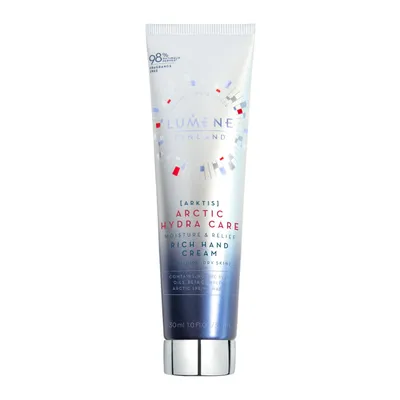 Lumene Arctic Hydra Care, Moisture & Relief Rich Hand Cream (Nawilżająco-łagodzący krem do rąk)