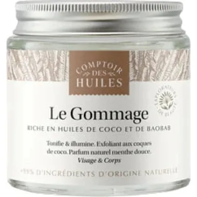 Comptoir des Huiles Le Gommage, Riche En Huiles De Coco Et De Baobab (Peeling do ciała z olejkami z kokosa i baobabu)