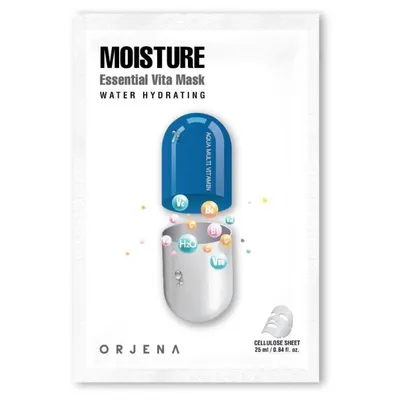 Orjena Moisture Essential Vita Mask Wather Hydrating (Nawilżająca maska w płachcie z wyciągiem z rumianku i witaminami)