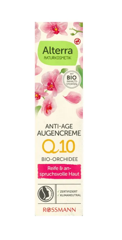 Alterra Anti-Age Augencreme, Bio-Orchidee (Przeciwzmarszczkowy krem pod oczy, `Orchidea` (nowa wersja))
