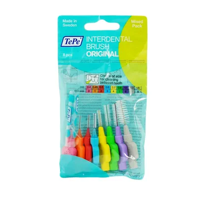 TePe Interdental Brush Mixed Pack (Szczoteczki międzyzębowe mix rozmiarów)