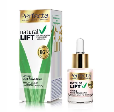 Perfecta Natural Lift, Serum-elixir na dzień i na noc
