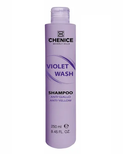 Chenice Violet Wash Shampoo Anti-Yellow (Szampon niwelujący żółty odcień włosów blond)