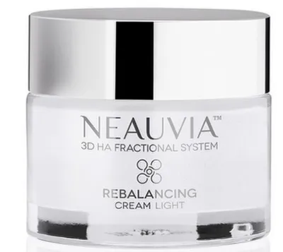 Neauvia 3D HA Fractional System, Rebalancing Cream Light (Krem pielęgnacyjny o działaniu przeciwzapalnym i regenerującym)