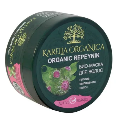 Karelia Organica Organic Repeynik, Bio maska przeciwko wypadaniu włosom do wszystkich typów włosów