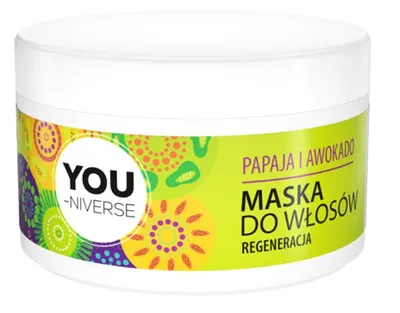 You-Niverse Maska do włosów `Papaja i awokado -regeneracja`