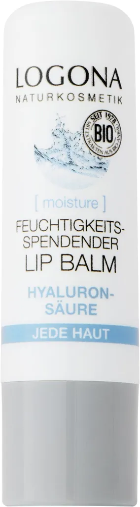 Logona Feuchtigkeitsspendender Lip Balm (Nawilżający balsam do ust z kwasem hialuronowym)