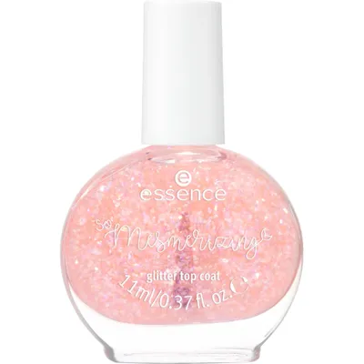 Essence So Mesmerizing, Glitter Top Coat (Brokatowy top)