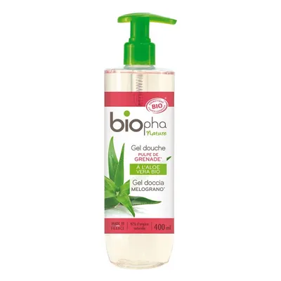 BIOpha Organic Gel Douche Pulpe de Grenade (Delikatny żel pod prysznic z ekstraktem z granatu)
