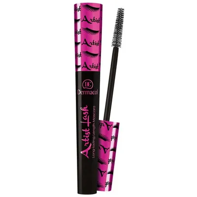 Dermacol Artist Lash Black Mascara (Wydłużający tusz do rzęs)