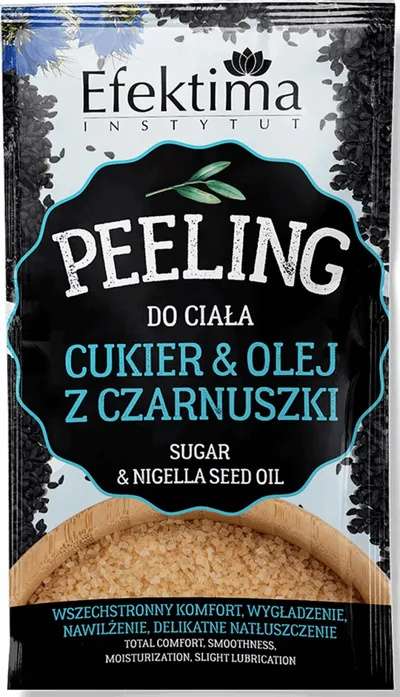 Efektima Peeling do ciała `Cukier i olej z czarnuszki`