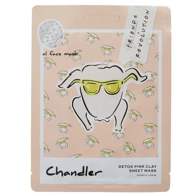 Revolution Beauty (Makeup Revolution) Makeup Revolution x Friends, Chandler Detox Pink Clay Sheet Mask (Maska w płachcie z glinką)