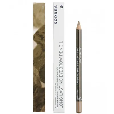 Korres Long Lasting Eyebrow Pencil (Długotrwała kredka do brwi z drewna cedrowego)