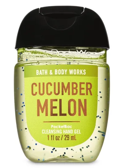 Bath & Body Works Cucumber Melon PocketBac Cleansing Hand Gel  (Kieszonkowy żel do rąk)