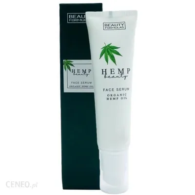 Beauty Formulas Hemp Beauty Face Serum (Lekkie serum do twarzy z organicznym olejem konopnym)