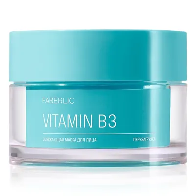 Faberlic Maseczka do twarzy odświeżająca `Vitamin B3 Restart`