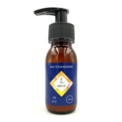 Nowa Kosmetyka Krem z filtrem mineralnym SPF20 `Agent `