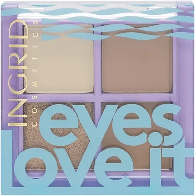 Ingrid Cosmetics Nude Ideal Eyes, Eyes Love It Eyeshadow Palette (Paleta cieni do powiek)