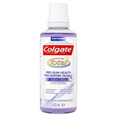 Colgate Total Pro - Gum Health, Płyn do płukania jamy ustnej `Pro - zdrowe dziąsła`