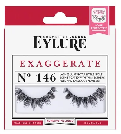 Eylure False Lashes Exaggerate No. 146 (Sztuczne rzęsy)