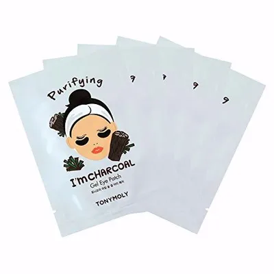 Tony Moly I'm Charcoal Gel Eye Patch (Żelowe płatki pod oczy)