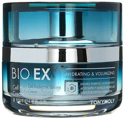 Tony Moly Bio Ex Cell Hyaluronic Volume Cream (Nawilżający krem do twarzy z kwasem hialuronowym)